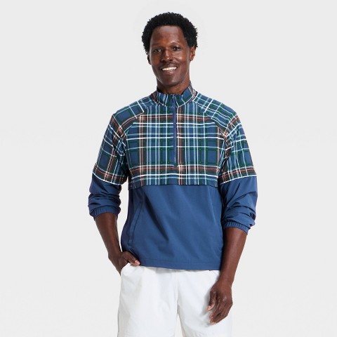 Мужские свитеры Goodfellow & Co Men's Half Zip Pullover Jacket - Goodfellow & Co™ Dark Blue M