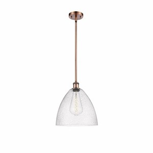 Bristol Glass - 1 Light Mini Pendant In Industrial Style-12.75 Inches Tall and 12 Inches Wide - 1 of 1