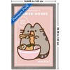Trends International Pusheen: Bento Box - Ramen House Framed Wall Poster Prints - 3 of 4
