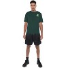 Northern Michigan University Adult Men's Sport Active T-Shirt Left Chest Logo, Black - 3 of 4