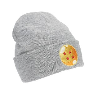 Dragon Ball Z 4 Star Dragonball Heather Acrylic Knit Cuff Beanie - 1 of 4