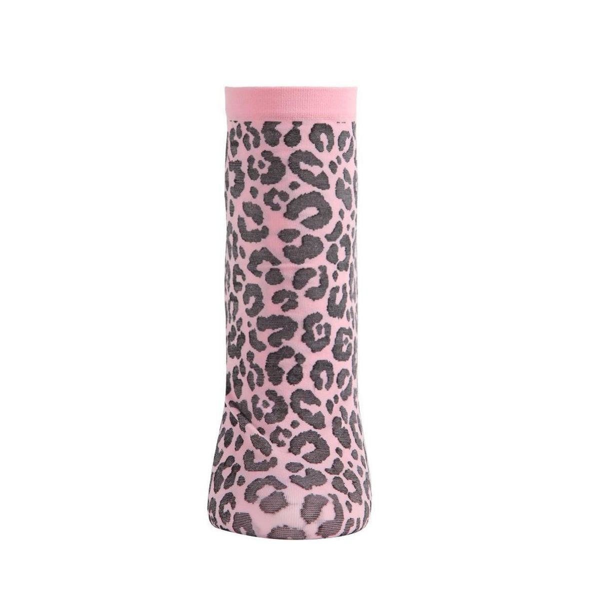 Memoi Women's Classic Wild Leopard Print Anklet Sock - thumbnail 2