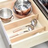 iDESIGN Renewable Wood Collection in Paulownia Wood Expandable Drawer Divider Insert - 4 of 4