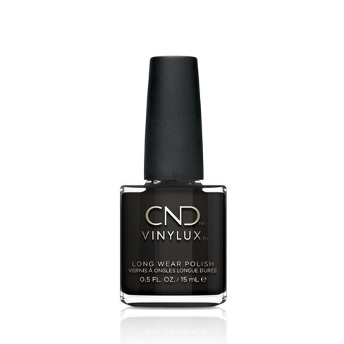 Cnd Vinylux Long Wear Nail Polish - 105 Black Pool - 0.5 Fl Oz : Target
