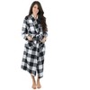 Leveret Womens Flannel Robe - 2 of 4