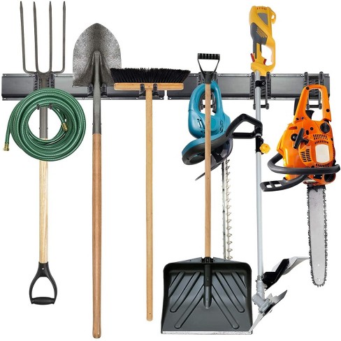 Shovel discount broom organizer