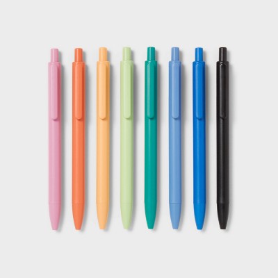 8pk Colored Gel Pens - Spritz™