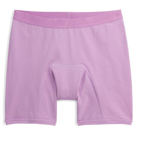 Tomboyx Women's First Line Period Leakproof 9 Inseam Boxer Briefs  Underwear, Soft Cotton Stretch Comfortable (xs-6x) Sugar Violet Xxx Large :  Target