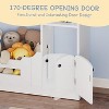 Kids Bookshelf and Toy Storage, Wooden Dollhouse Bookcase with Motion Sensor Light for Nursery, Bedroom, Playroom or Classroom - 4 of 4