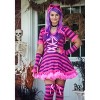HalloweenCostumes.com Adult Plus Size Wonderland Cat Costume for Women - 3 of 4