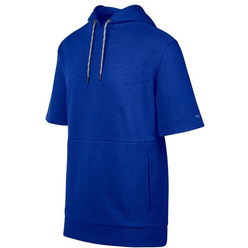 Mizuno Men's Game Time Short Sleeve Hoodie Mens Size Extra Large In Color  Royal (5252)