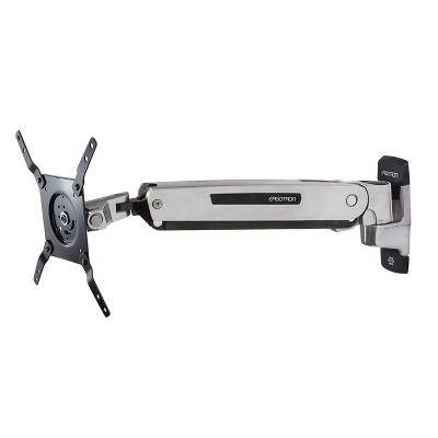 Polished Aluminum Full-Motion Wall Mount for 42" LCD Displays