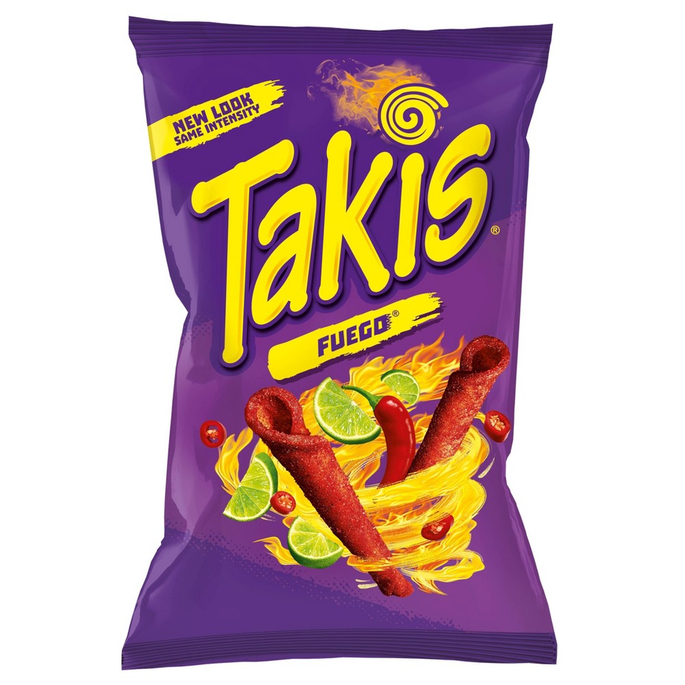 BARCEL, TAKIS, EXTREME FUEGO TORTILLA CHIPS, HOT CHILI PEPPER & LIME, 9.9 OZ (((BBD: JAN 10 2024))) 