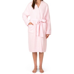 PAVILIA Premium Womens Plush Robe, Super Soft Fuzzy Bathrobe, Cozy Spa Robe with Pockets for Women - 1 of 4