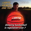 MindWare Glow Basketball Court Set with Bonus Solar-Powered Hoop Lights - Ages 5 and Up - image 3 of 4