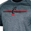 NCAA Cincinnati Bearcats Men's Gray Poly T-Shirt - 3 of 3