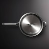 Calphalon Premier 5qt Stainless Steel Saute Pan with Cover: Large Saute Pan, Dishwasher & Oven Safe, Induction Compatible - 2 of 3