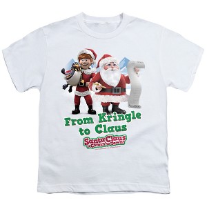 Boys' Santa Claus Is Comin To Town Kringle To Claus T-Shirt - 1 of 4