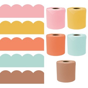 Carson Dellosa Education 65' Groovy 5 Pack Rolled Bulletin Board Border Set (5 rolled borders) - 1 of 4