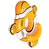 Swim Central 40'' Orange and White Inflatable Clownfish Baby Pool Float - 2 of 4