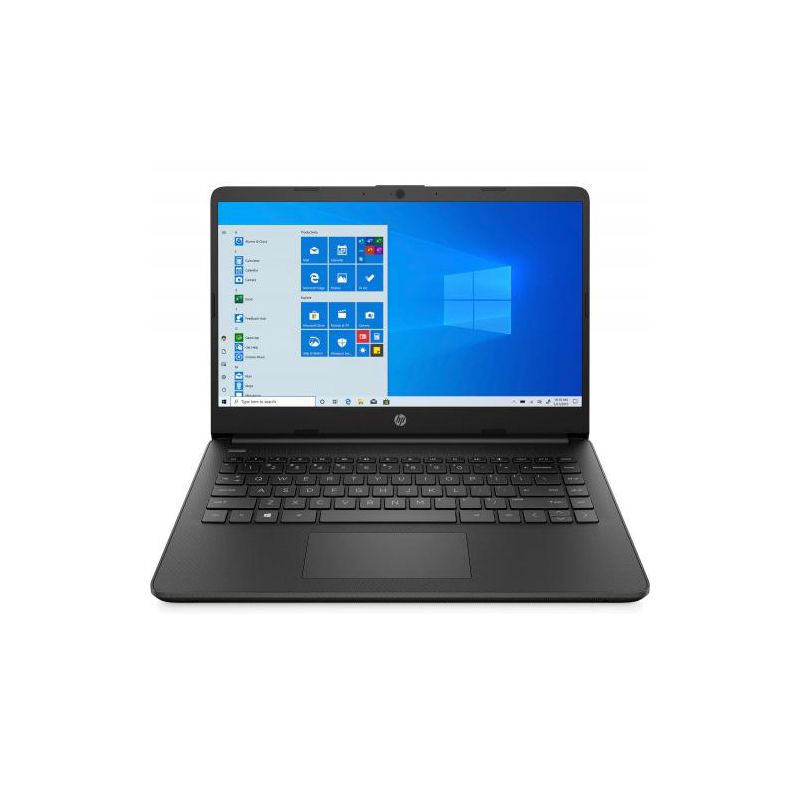 HP 14 Series 14" Touchscreen Laptop Intel Celeron N4020 4GB RAM 64GB eMMC Jet Black, 1 of 7
