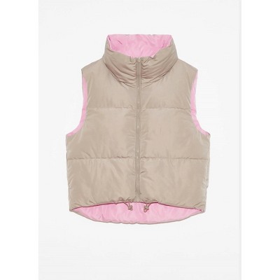 Women's Wo's Kiki Reversible Puffer Vest - DELUC