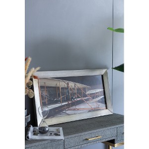 15.7x1.2x29.9 Flight Diptych Wall Art Traditional Plane Design, Multicolored - 1 of 1