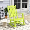 WestinTrends All-Weather Outdoor Patio Poly Classic Porch Rocking Chair - 2 of 3