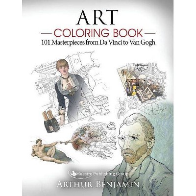 Art Coloring Book - by  Arthur Benjamin (Paperback)