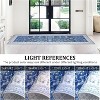 TackView Vintage Rug Thin Washable Rug Soft Distressed Floral Area Rug Oriental Rug with Non Slip Backing - 4 of 4
