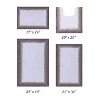 Torrent Collection 4 Piece 100% Soft Cotton Tufted Weave Bath Rug Set, Ombre Pattern, Super Soft & Absorbent, Machine Washable Bathroom Mats - 2 of 4