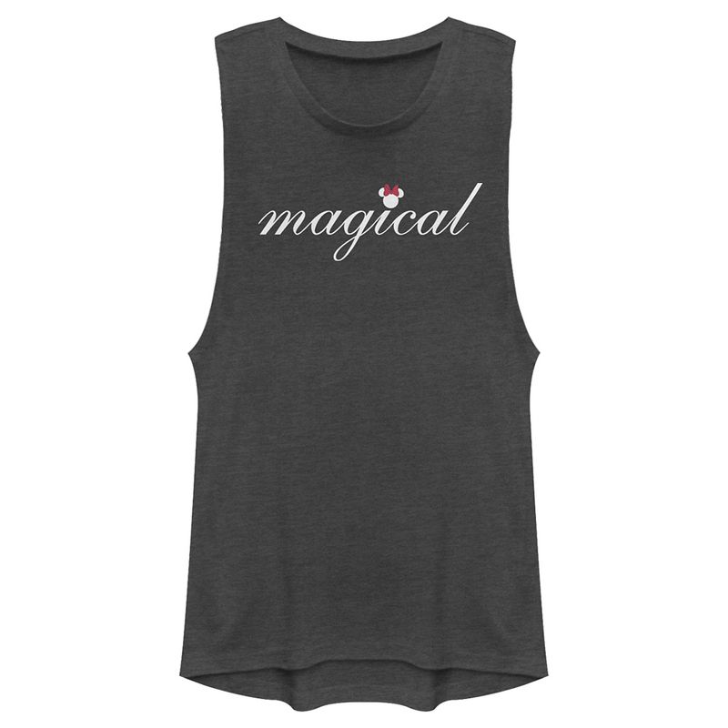 Juniors Womens Mickey & Friends Magical Festival Muscle Tee, 1 of 5