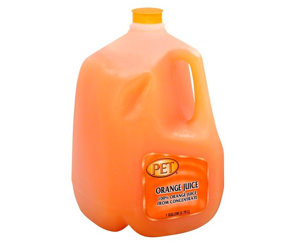 PET Orange Juice - 1gal