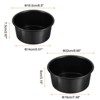 Unique Bargains Aluminum Alloy Nonstick Removable Bottom High Temperature Resistant Round Cake Pan 1 Set - 2 of 4