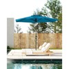 7.5ft Patio Umbrella with Push Button Tilt & Crank - 6-Rib UV Protection Waterproof for Deck/Pool/Backyard - 2 of 4