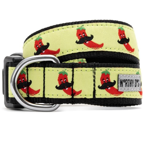 The Worthy Dog Chili Pepper Adjustable Dog Collar - image 1 of 3