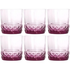 Bormioli Rocco America '20s 12.5 oz. Double Old Fashioned, 6-Piece, Lilac - 1 of 4