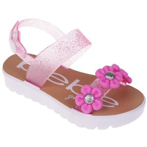 bebe Girl's Sandals - Cute and Charming Sandals, Open Toe Summer Sandals for Toddlers - 1 of 4