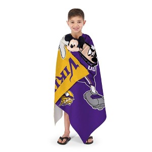 NFL Minnesota Vikings Mickey Splash Hugger Beach Towel - 1 of 4