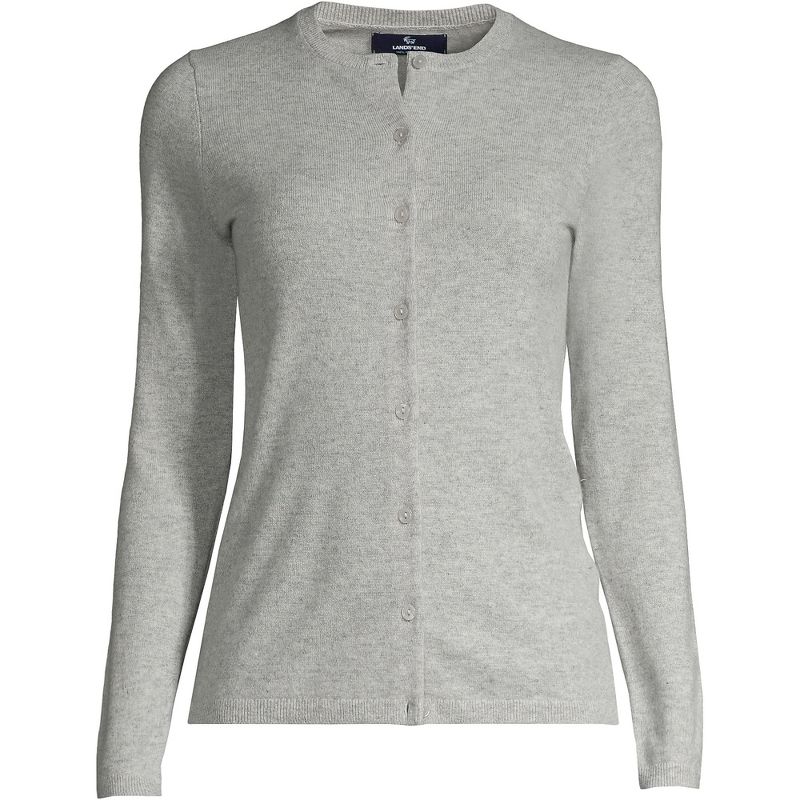 Lands' End Women's Cashmere Cardigan Sweater, 3 of 7