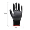 AMMER Safety Work Nylon Nitrile Gloves - Abrasion-Resistant, Slip-Resistant Work Safety Gloves，Black - 3 of 4