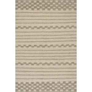 Carmeon Hamilton Nubi Bohemian Striped Hand Woven Rug - 1 of 4