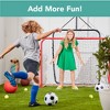 Best Choice Products 5-in-1 Outdoor Sports Center, Double-Sided Athletic Development Set w/ Metal Frame - Multicolor - 3 of 4