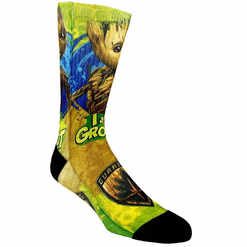 Bioworld Guardians of the Galaxy "I Am Groot" Tube Socks, 1 of 3