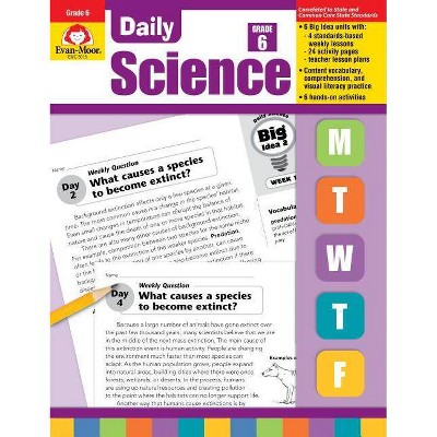 Daily Science, Grade 6+ - (Daily Practice Books) by  Evan-Moor Educational Publishers (Paperback)