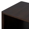 CAVINAS Modern Wooden Side Table Square Coffee Table with 4 Storage Drawers, End Table for Living Room, Bedroom - 4 of 4