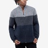 CULTURA Men's Full Zip Mock Neck Sweater With Fleece Lining - 4 of 4