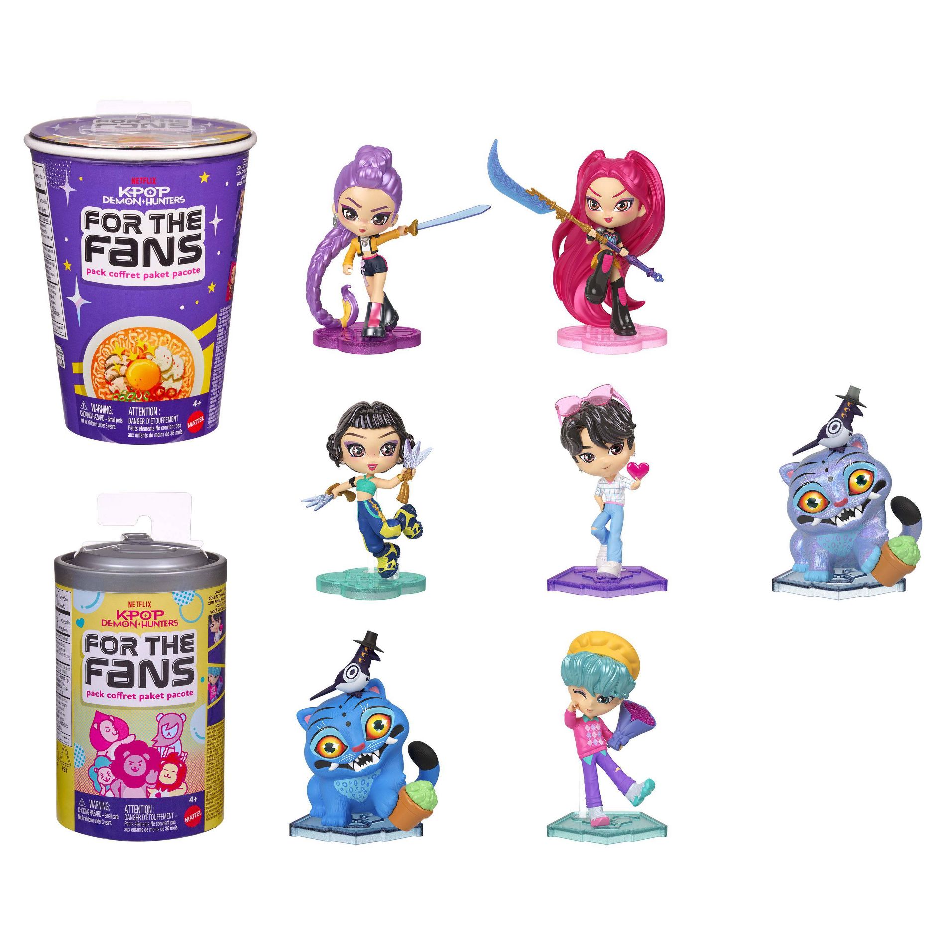 KPop Demon Hunters Figure 3.5" Toy Collectible of Fan-Favorite Character Styles May Vary