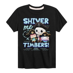 Boys' - Gabby's Dollhouse - Shiver Me Timbers Short Sleeve Graphic T-Shirt - 1 of 4
