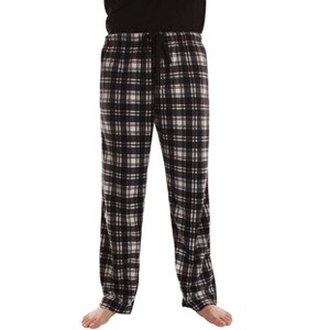 #followme Men's Microfleece Pajamas - Plaid Pajama Pants for Men - Lounge & Sleep PJ Bottoms - 1 of 3